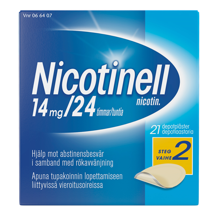 NICOTINELL depotlaastari 14 mg/24 h 21 kpl bild 1