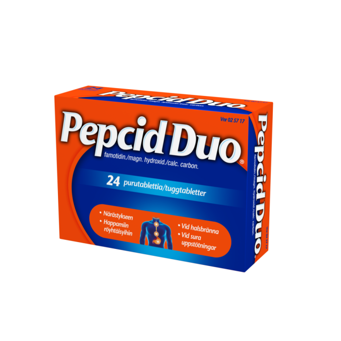 PEPCID DUO 10/165/800 mg purutabl 24 fol bild 10