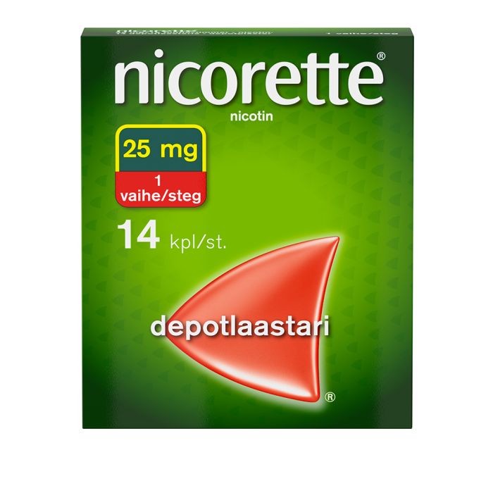 NICORETTE 25 mg/16 h depotlaast 14 kpl bild 8