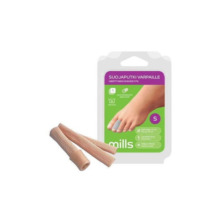 1000013374_Mills_Suojaputki_varpaille_S_10_cm_1_kpl_pakkauskuva_Pakkauskuva8248_jpg