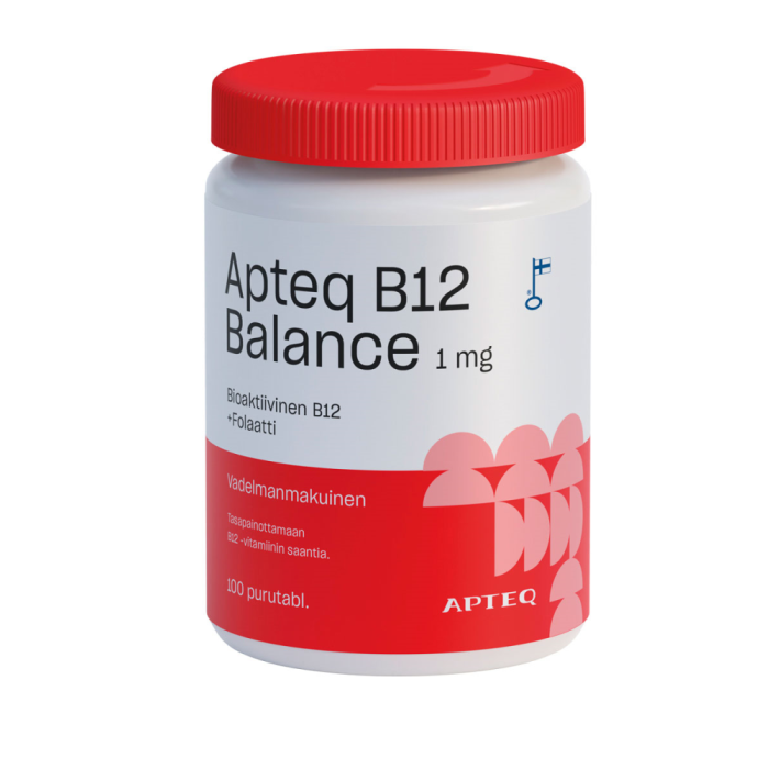 Apteq B12 Balance 1mg 100 tabl bild 2