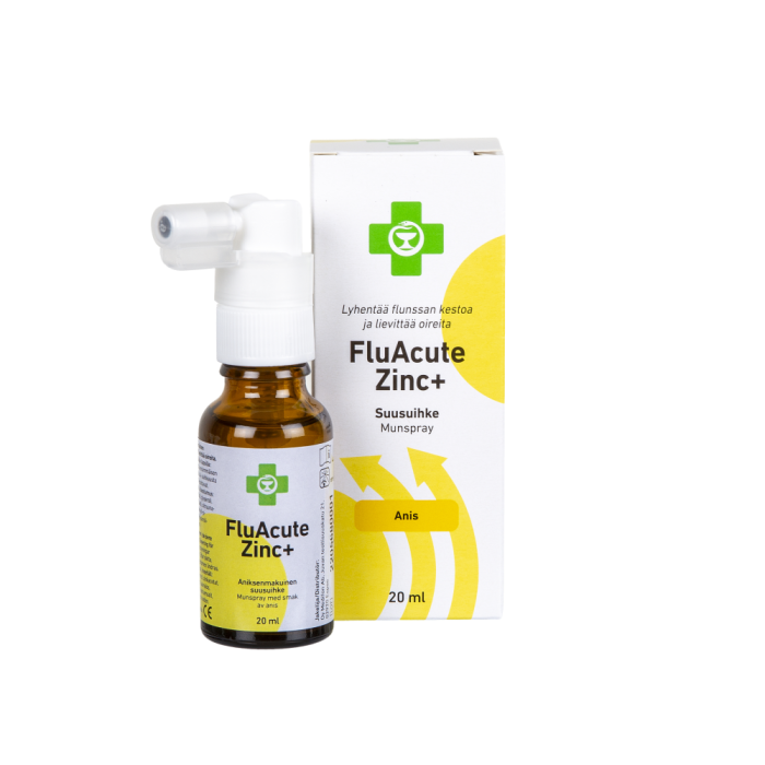Apteekki FluAcute Zinc+ anis 20 ml