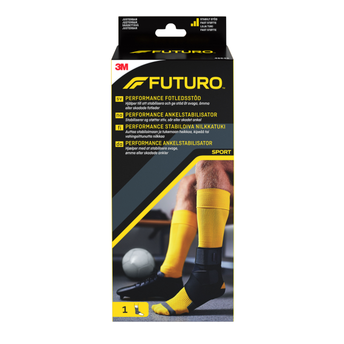 FUTURO Performance stabiloiva nilkkatuki Säädettävä 46645NOR 1 kpl