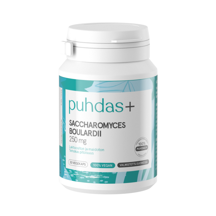 Puhdas+ Caps Saccharomyces boulardii 250mg X30 kpl