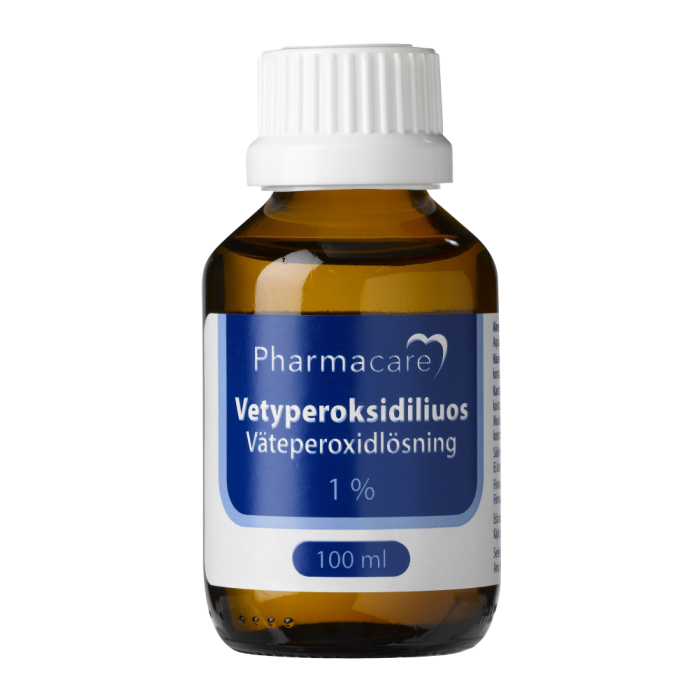 Pharmacare Vetyperoksidiliuos 1% 100 ml bild 2