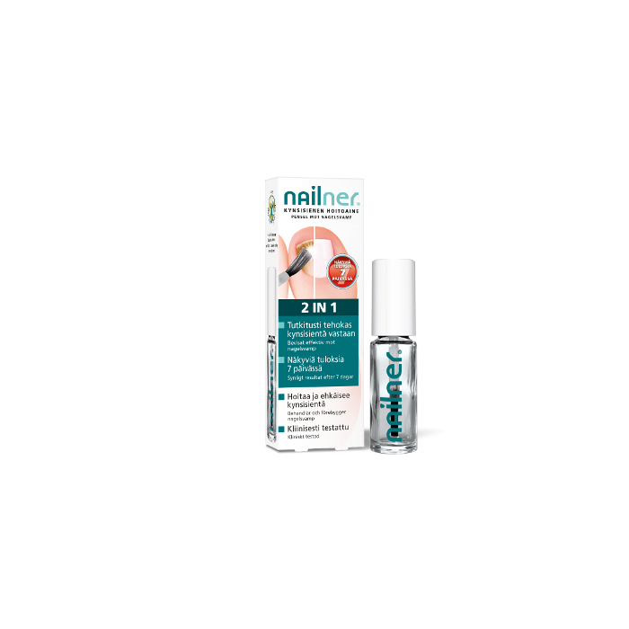 Nailner Kynsisienen Hoitoaine 2in1 5 ml bild 1