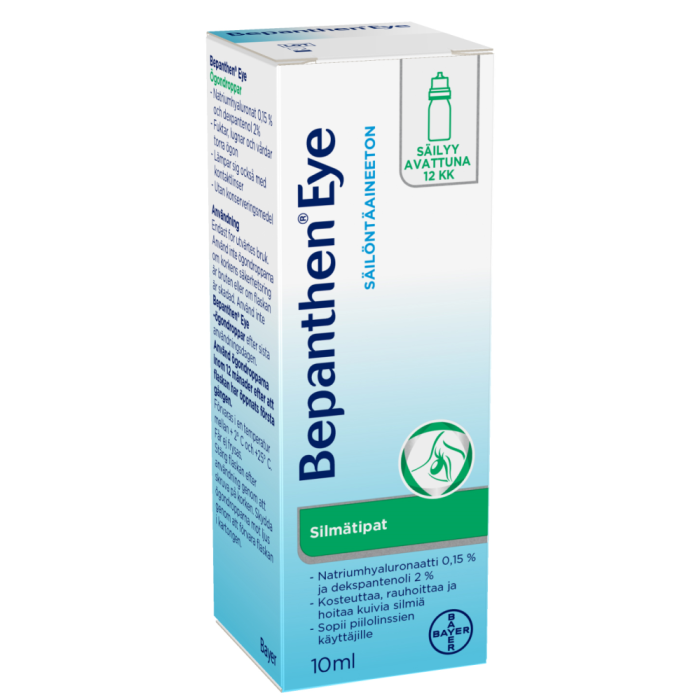 BEPANTHEN EYE SILMÄTIPAT PULLO 10 ML bild 2