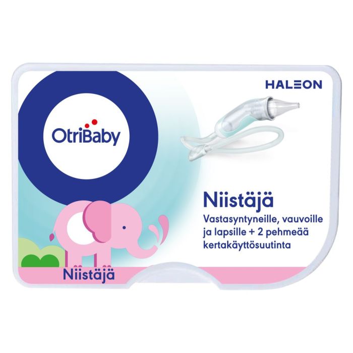 OtriBaby Niistäjä + 2 suutinta (aspirator + 2 refills) 1 kpl bild 5