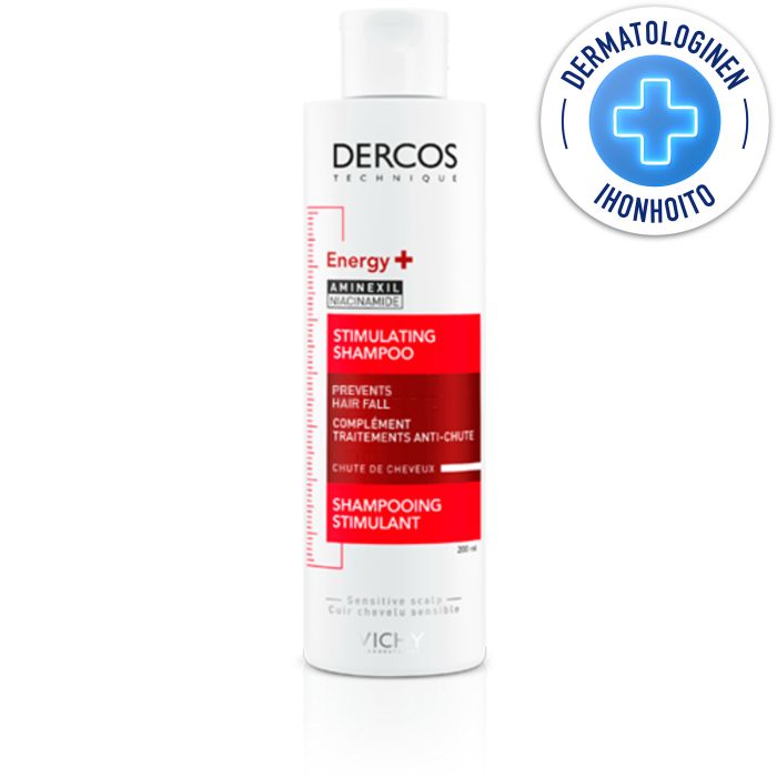 Vichy Dercos Shampoo Energy+ - vahvistava 200 ml bild 3