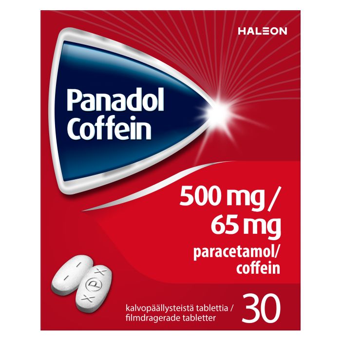 PANADOL COFFEIN 500/65 mg tabl, kalvopääll 30 fol bild 6