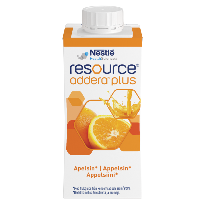 Resource Addera Plus Appelsiini 4x200 ml bild 3