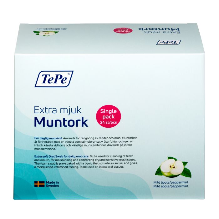 TePe Kosteuttava suun puhdistustikku 24 kpl bild 2