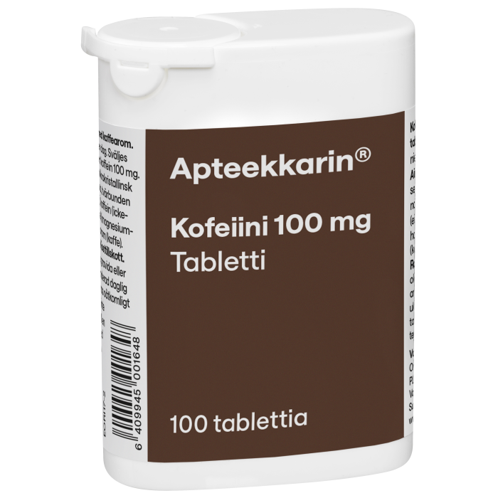 Apteekkarin Kofeiini  100 tabl