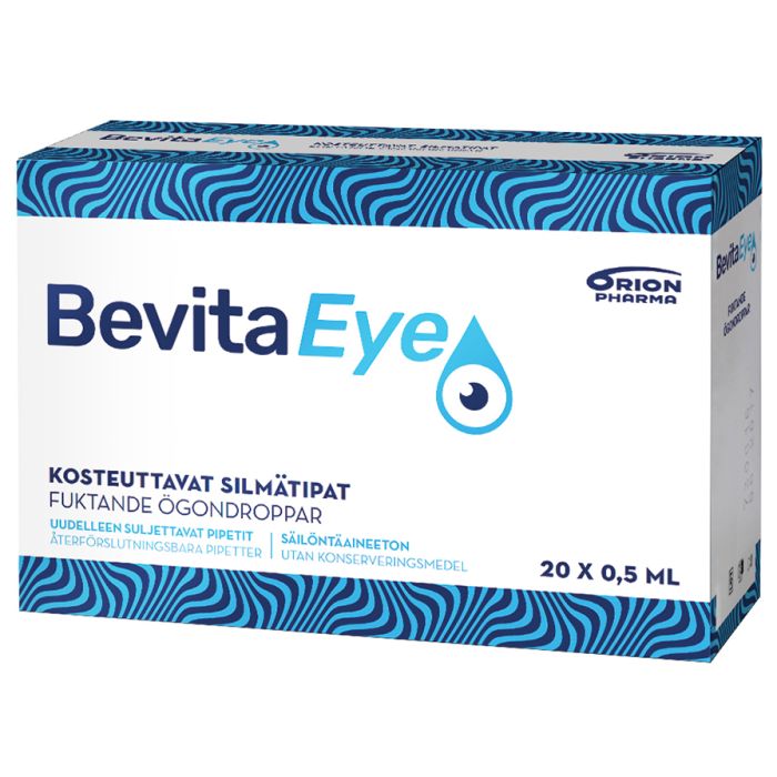 BEVITA EYE SILMÄTIPPA 0,4% PIPETTI 20X0,5ML