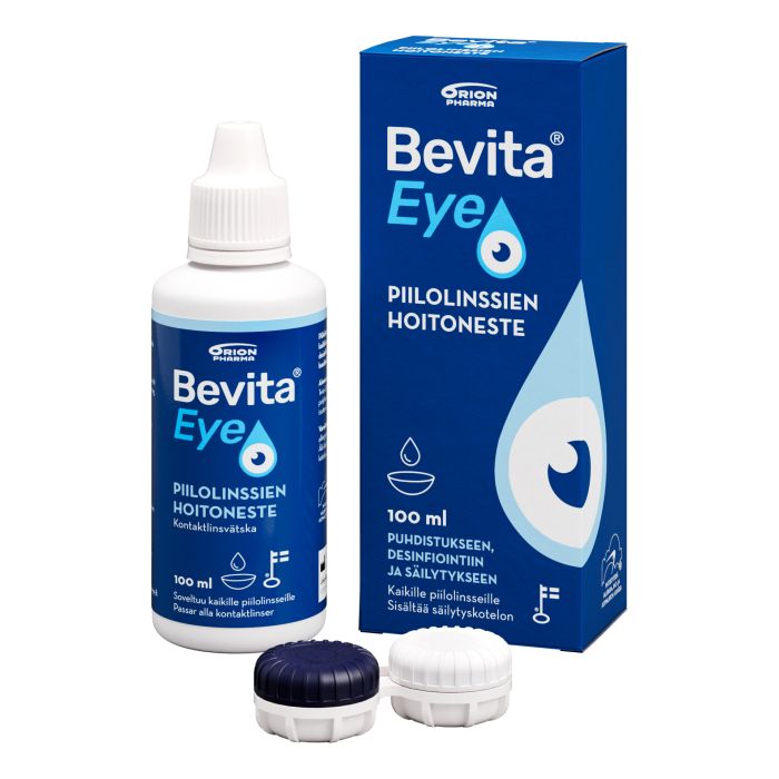 BEVITA EYE KOSTEUTTAVA PIILOLINSSIEN  HOITONESTE 100 ml