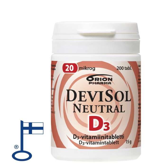 DEVISOL NEUTRAL 20 MIKROG NIELTÄVÄ 200 TABL bild 2