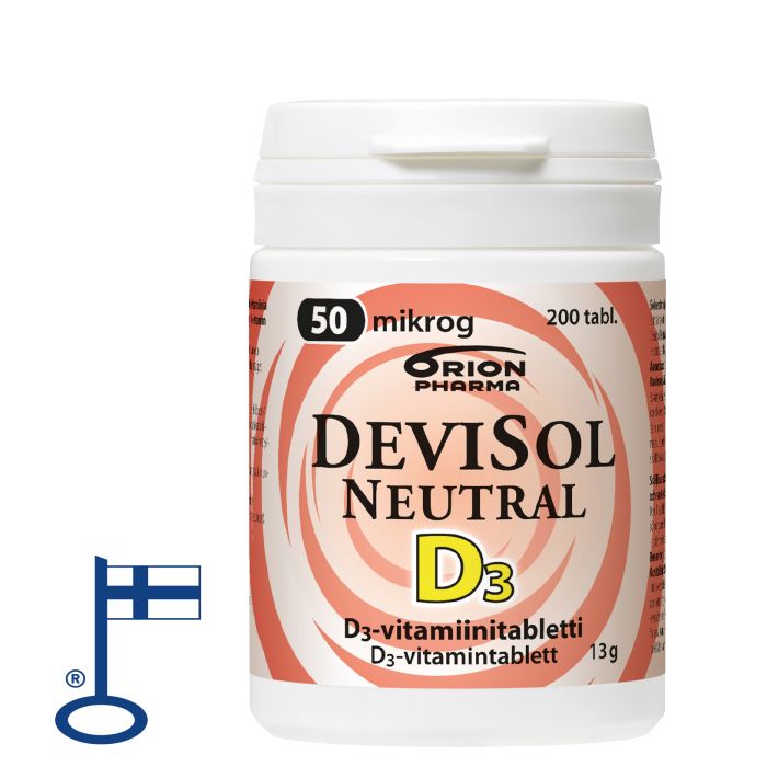 DEVISOL NEUTRAL 50 MIKROG NIELTÄVÄ 200 TABL bild 2