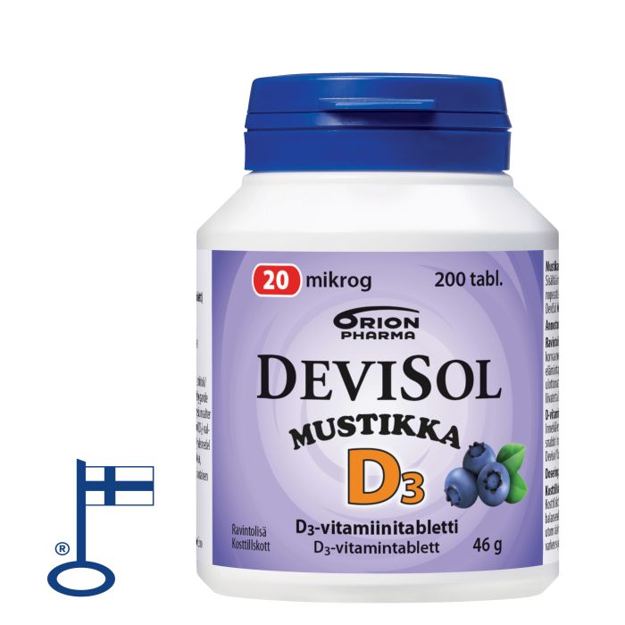 DEVISOL MUSTIKKA 20 MIKROG IMESKELYTABLETTI 200 KPL bild 2