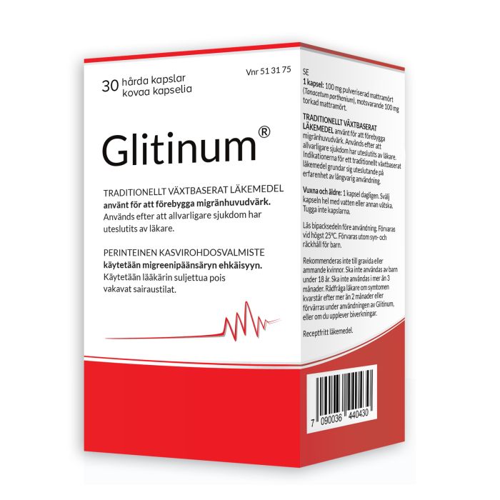 GLITINUM kaps, kova 30 fol