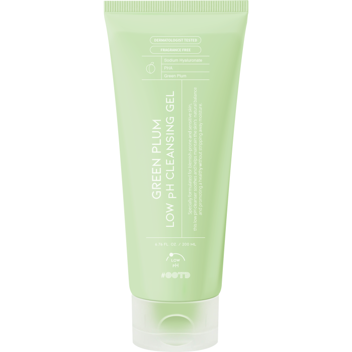 OOTD Green plum low ph cleansing gel 200 ml