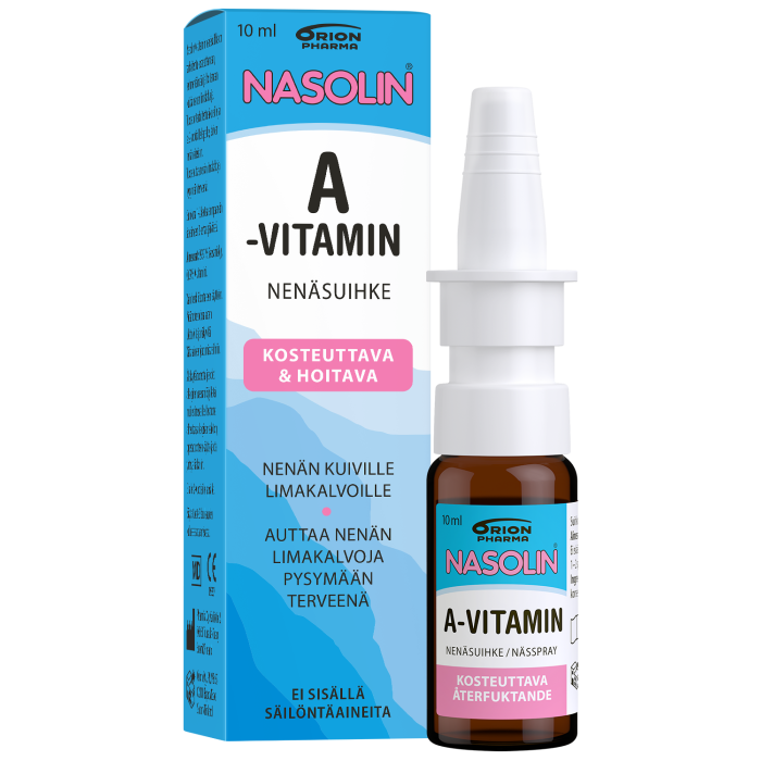 NASOLIN A-VITAMIN NENÄSUIHKE 10 ml bild 2