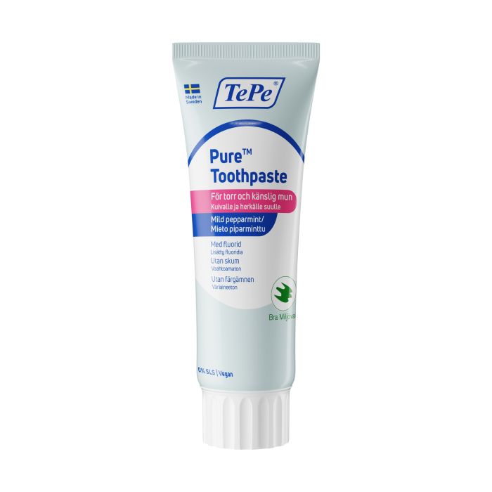 TePe Pure mieto pminttu hammastahna 75 ml