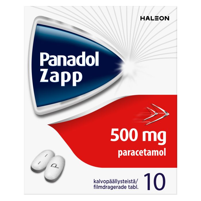 PANADOL ZAPP 500 mg tabl, kalvopääll 10 fol bild 5