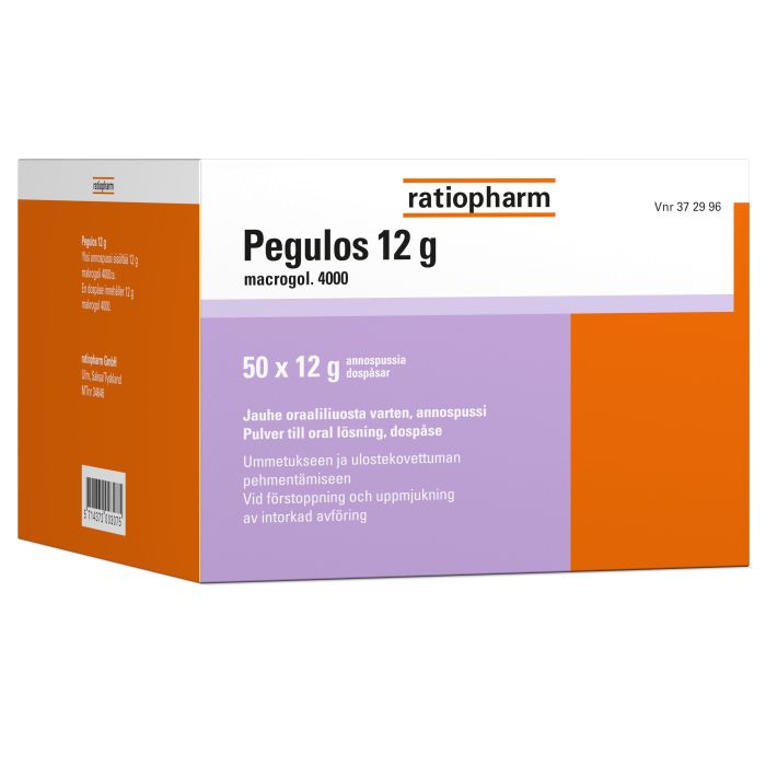 PEGULOS 12 g jauhe oraaliliuosta varten, annospussi 50x12 g bild 2