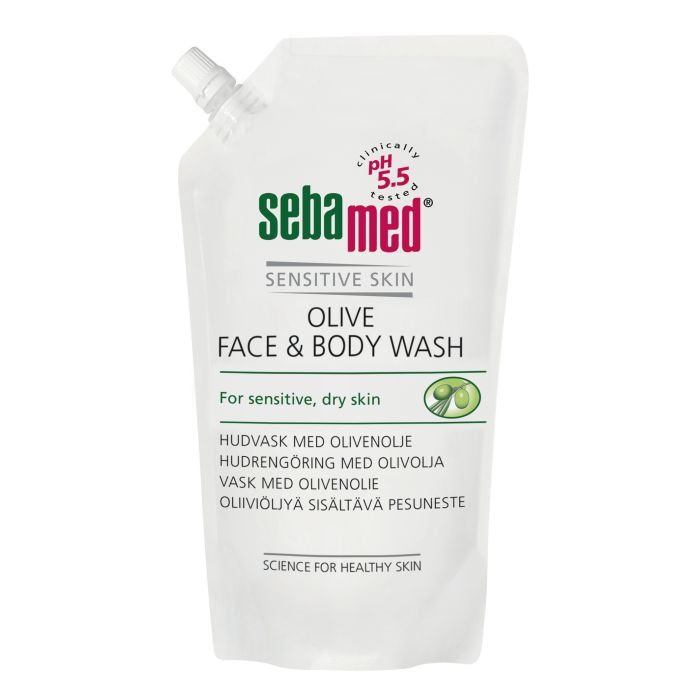 SEBAMED OLIVE FACE&BODY WASH PESUN. TÄYT 1000 ML