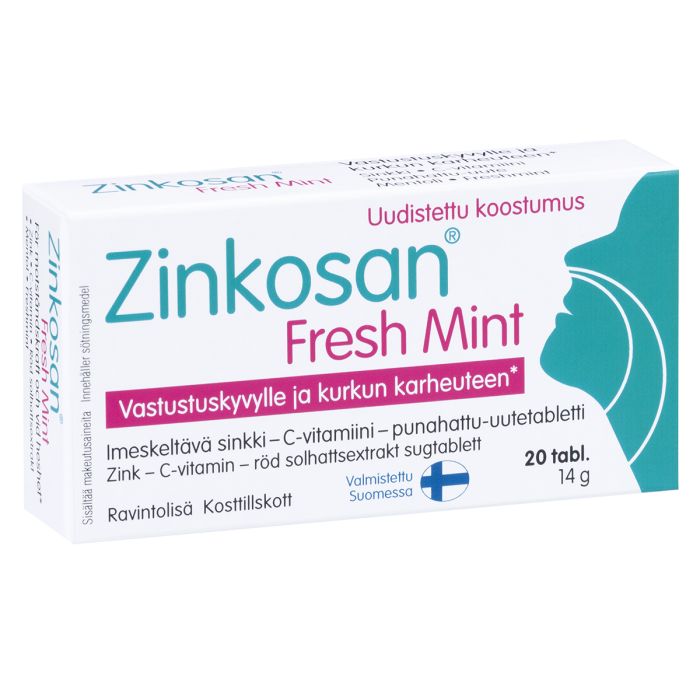 Zinkosan Freshmint 20 tabl bild 2