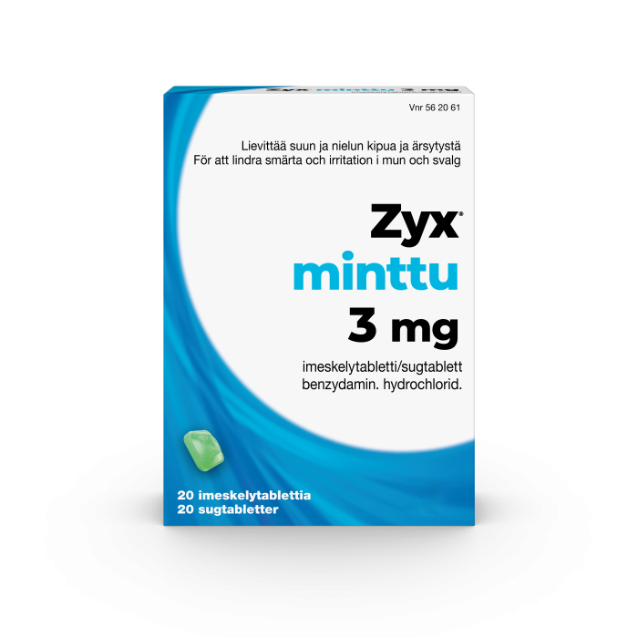 ZYX MINTTU 3 mg imeskelytabl 20 fol bild 5