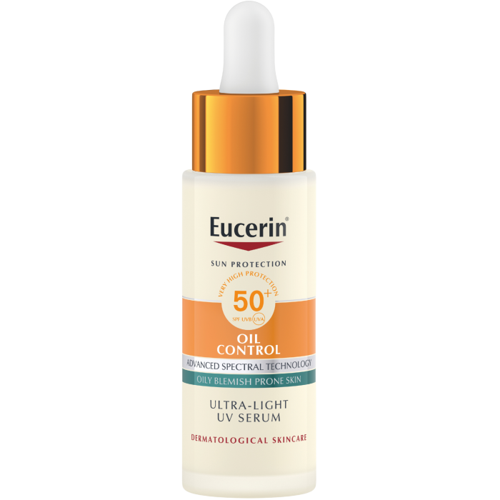 Eucerin Sun Oil Control Ultra Light UV Serum SPF50+ 30 ml