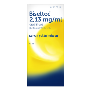 BISELTOC 2,13 mg/ml oraaliliuos 95 ml