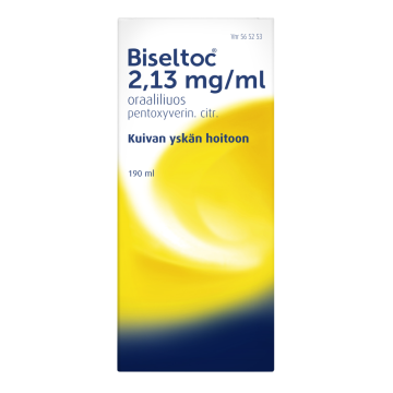 BISELTOC 2,13 mg/ml oraaliliuos 190 ml