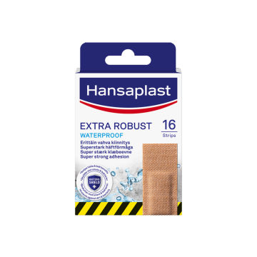 Hansaplast Extra Tough laastari ME10 16 kpl