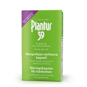 PLANTUR 39 HIUSPOHJAA RAVITSEVA KAPSELI 60 KPL