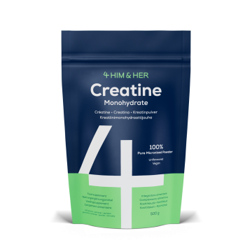 4HIM&HER Creatine kreatiinimonohydraatti ravintolisä jauhe 500 g