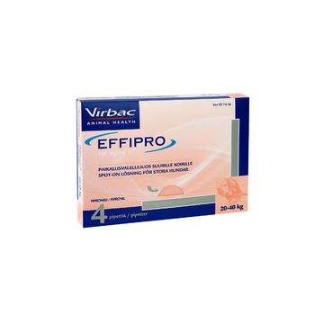 EFFIPRO SUURILLE KOIRILLE 100 mg/ml vet paikallisvaleluliuos (20-40 kg)4x2,68 ml