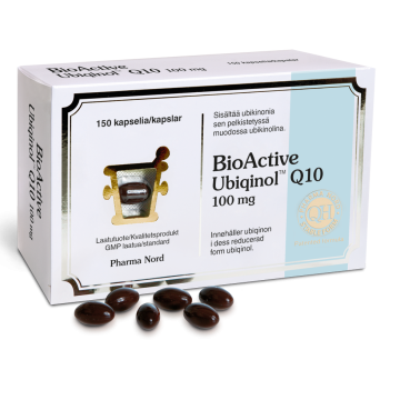 BIOACTIVE Q10 UBIQINOL 100MG 150 KAPS