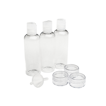 Cailap Matkasetti  sis. 3x100ml pullo,3xpurkki,suppilo,pussukka 8 kpl