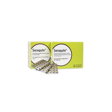 SERAQUIN 2 g tabletti koiralle täydennysrehu 60 KPL
