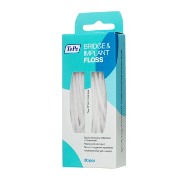 TePe Hammaslanka Bridge & Implant Floss 30 kpl