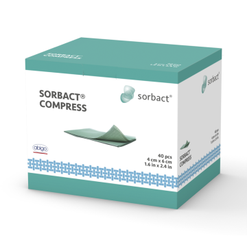 Sorbact Compress 4cm x 6cm CE 98128 40 KPL