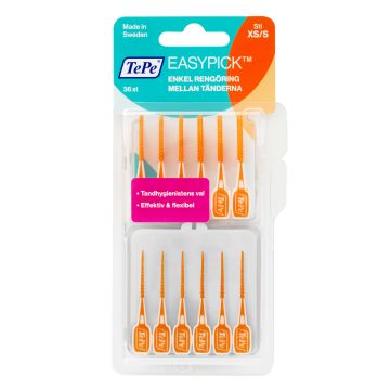 TePe Hammastikku Easypick XS/S oranssi 36 kpl