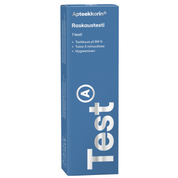 APTEEKKARIN RASKAUSTESTI 1 kpl