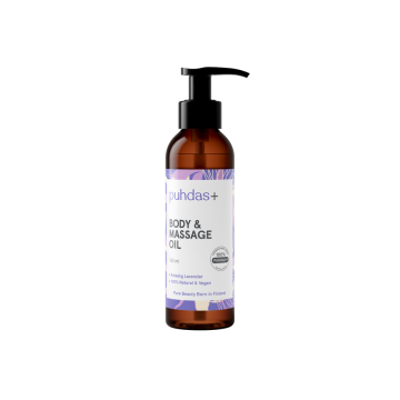 Puhdas+ Massage oil Lavender 150 ml
