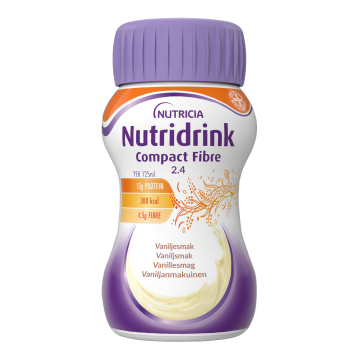 Nutridrink Compact Fibre vanilja 4X125 ml