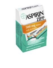 ASPIRIN ZIPP 500 mg rakeet 20 kpl