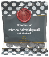 Apteekkarin Pehmeä Salmiakkipastilli ME30 60 g