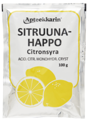 Apteekkarin Sitruunahappo 100 g